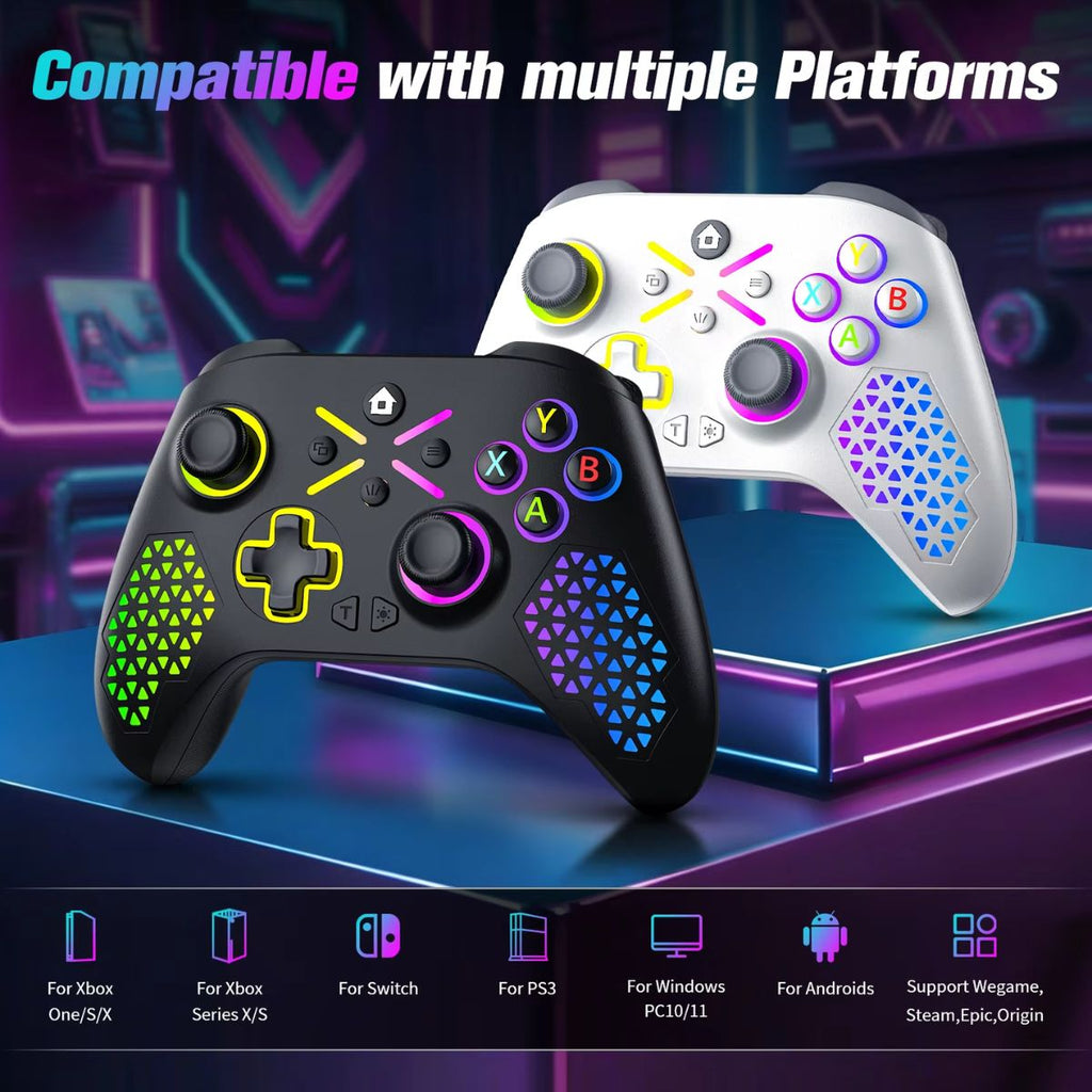 RGB Wireless Controller for Xbox and PC
